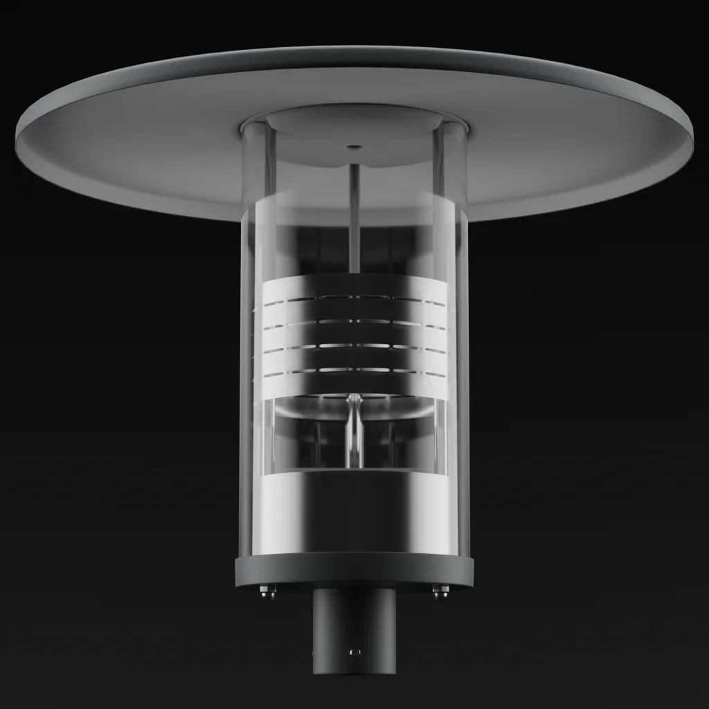 Täsmällinen 3D-tuotevisualisointi teollisuuskomponentista